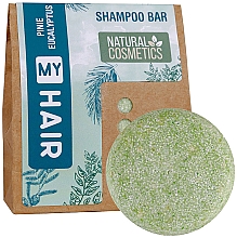 Парфумерія, косметика Твердий шампунь - Accentra My Hair Pine & Eukalyptus Shampoo Bar