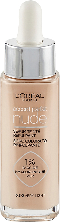 Тональная сыворотка - L'Oreal Paris Accord Parfait Nude — фото N1