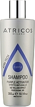 Парфумерія, косметика УЦІНКА Шампунь для волосся "Пурпурний активатор" - Atricos Purple Activator No Yellow Effect Shampoo *
