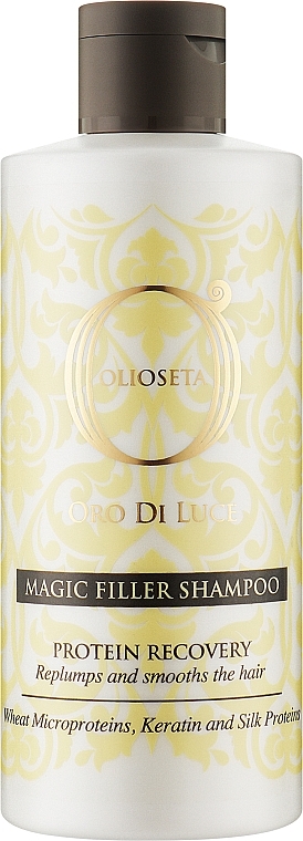 Филлер-шампунь для волос - Barex Italiana Olioseta Oro Del Luce Magic Filler Shampoo — фото N1