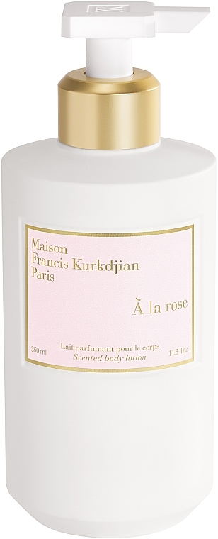 Maison Francis Kurkdjian À La Rose Scented Body Lotion - Парфумовоний лосьон для тіла — фото N1