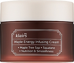 Живильний крем із кленовим соком - Dear Klairs Maple Energy Infusing Cream — фото N1