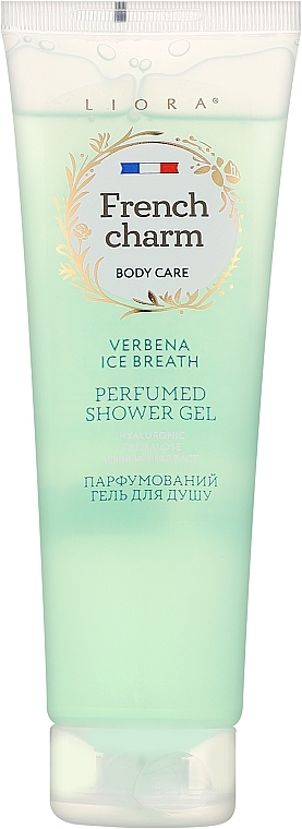 Парфумований гель для душу - Liora French Charm Verbena Ice Breath Body Care — фото N1