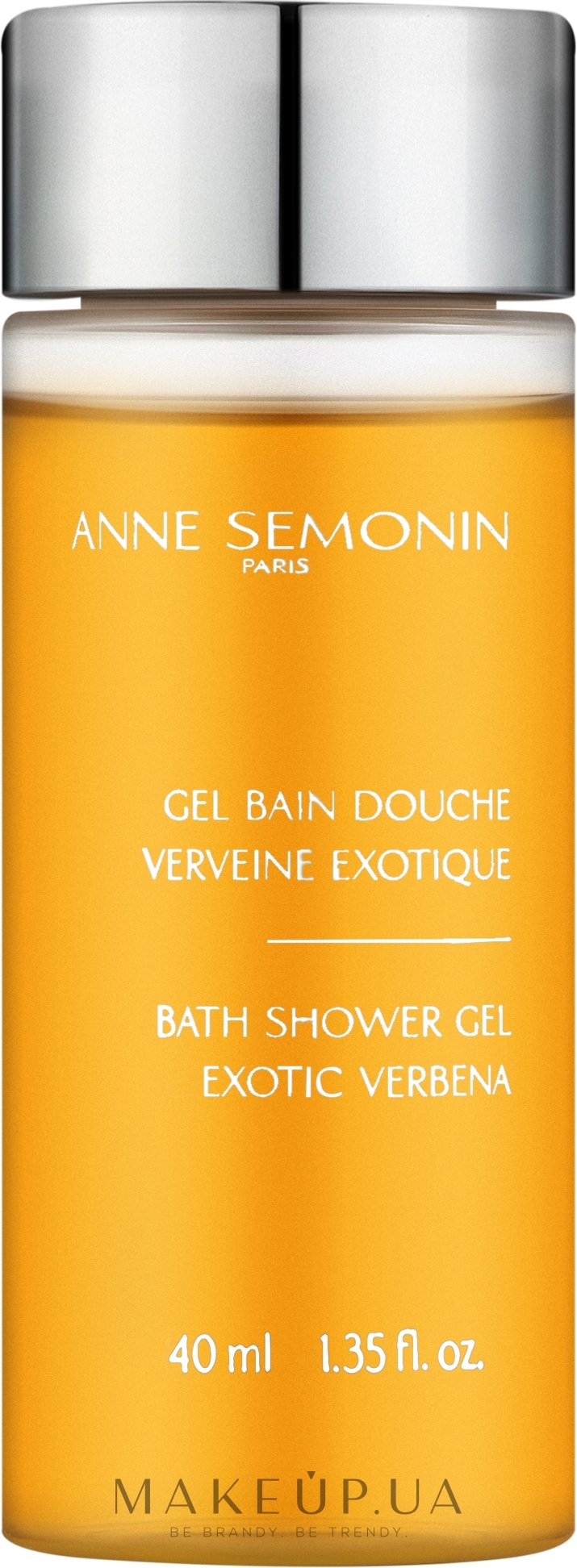 Гель для душа и ванны с олигоэлементами - Anne Semonin Exotic Verbena Bath&Shower Gel (мини) — фото 40ml