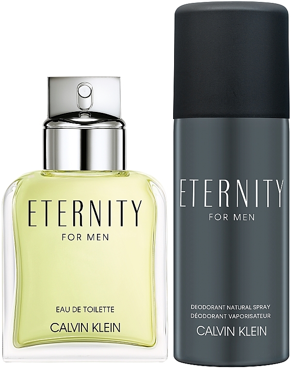 Calvin Klein Eternity For Men - Набір (edt/100ml + deo/150ml) — фото N1