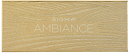 Палетка теней для век - Sigma Beauty Ambiance Eyeshadow Palette — фото N2