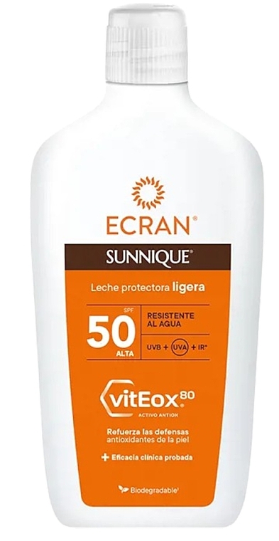 Средство для загара и защиты от солнца - Ecran Sunnique SPF50 — фото N1