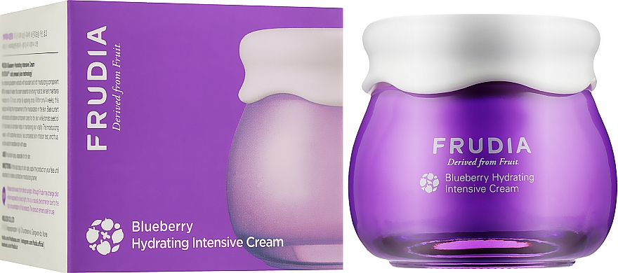 Крем интенсивно увлажняющий для лица с черникой - Frudia Blueberry Hydrating Intensive Cream — фото N2