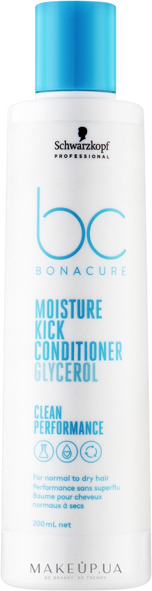 Кондиционер для нормальных и сухих волос - Schwarzkopf Professional Bonacure Moisture Kick Conditioner Glycerol — фото 200ml