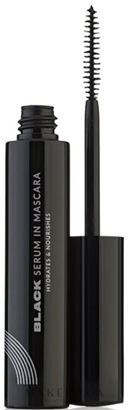 Тушь для ресниц - Usu Cosmetics Black Serum In Mascara — фото Black