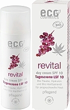Денний крем для обличчя - Eco Cosmetics Revital Day Cream SPF10 — фото N1