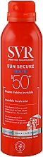 Духи, Парфюмерия, косметика Солнцезащитный спрей - SVR Sun Secure Brume Invisible Fresh Mist SPF 50