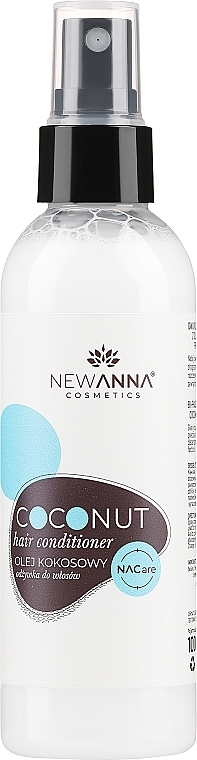 Несмываемый кондиционер для волос "Кокос" - New Anna Cosmetics — фото N1