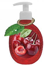 Жидкое мыло «Вишня» - Lara Fruit Liquid Soap — фото N1