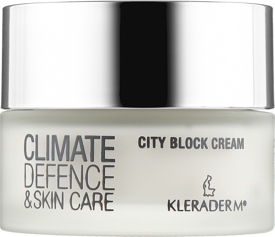 Защитный дневной анти-стресс крем для лица "Сити Блок" - Kleraderm Climate Defence City Block Cream 