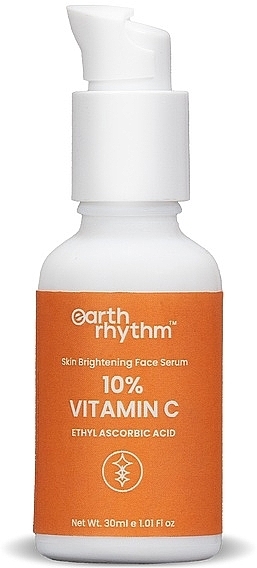 Сироватка для обличчя з вітаміном С - Earth Rhythm 10% Vitamin C Face Serum — фото N1