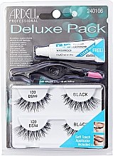 Набір накладних вій - Ardell Deluxe Pack 120 Demi Black — фото N1