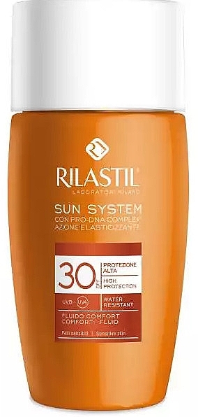 Солнцезащитный флюид для лица SPF30 - Rilastil Sun System Comfort Fluid SPF 30 — фото N1