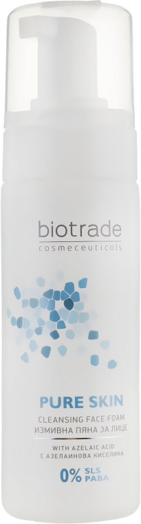 Пенка для деликатного умывания c эффектом сужения пор и увлажнения - Biotrade Pure Skin Cleansing Face Foam
