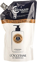 Ультра-питательное жидкое мыло для рук и тела - L'Occitane Shea Hands & Body Ultra Rich Wash Refill (дой-пак) — фото N1