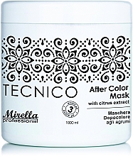 Маска для волос после окрашивания с экстрактом цитрусовых - Mirella Professional After Color Mask — фото N2