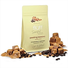 Сухий пілінг "Кава і карамель" - Fluff Coffee Body Scrub Coffee and Caramel — фото N1