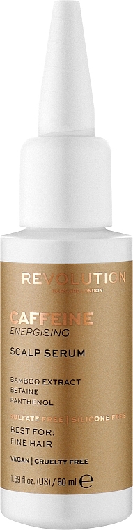 Сироватка для тонкого волосся - Makeup Revolution Caffeine Energising Scalp Serum — фото N1