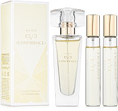 Духи, Парфюмерия, косметика Avon Eve Confidence - Набор (edp/30ml + edp/2х10ml)