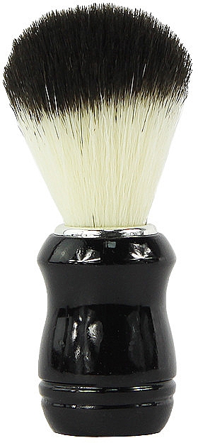 Помазок для гоління, 4602, чорний з білим - Donegal Shaving Brush — фото N1