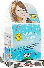 Парфумерія, косметика Крем для обличчя з протеїнами молока і екстрактом сніжних водоростей - Yoko Milk Aura Cream