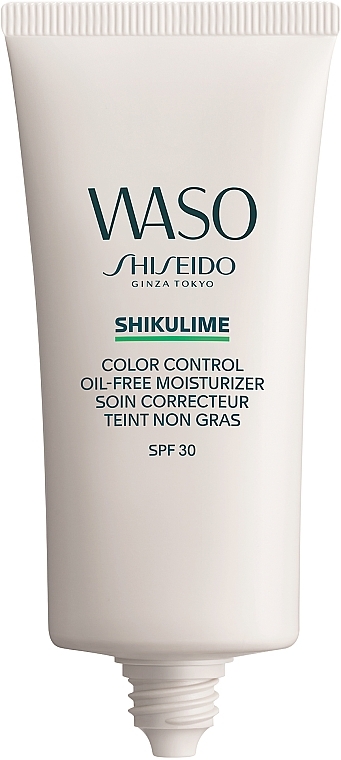 Нежирный увлажняющий крем - Shiseido Waso Shikulime Color Control Oil-Free Moisturizer SPF30 — фото N2
