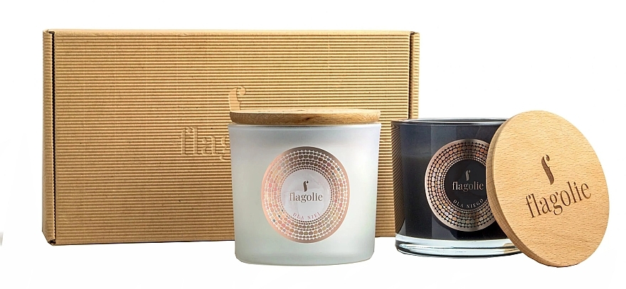 Набор - Flagolie For Her And For Him Set (candle/2x170g) — фото N1