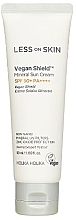 Мінеральний сонцезахисний крем - Holika Holika Less On Skin Vegan Shield Mineral Sun Cream SPF50+ PA++++ — фото N1