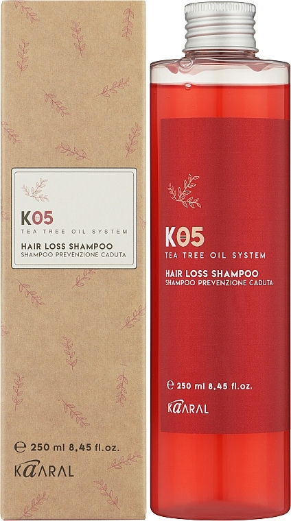 Шампунь проти випадіння волосся - Kaaral К05 Anti Hair Loss Shampoo — фото N2