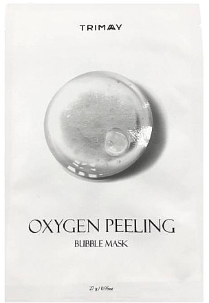 Тканинна маска для обличчя - Trimay Oxygen Peeling Bubble Mask — фото N1