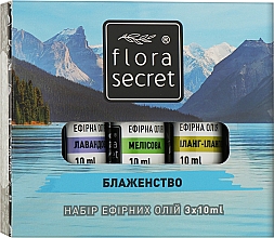Набор эфирных масел "Блаженство" - Flora Secret (oil/10ml + oil/10ml + oil/10ml) — фото N1