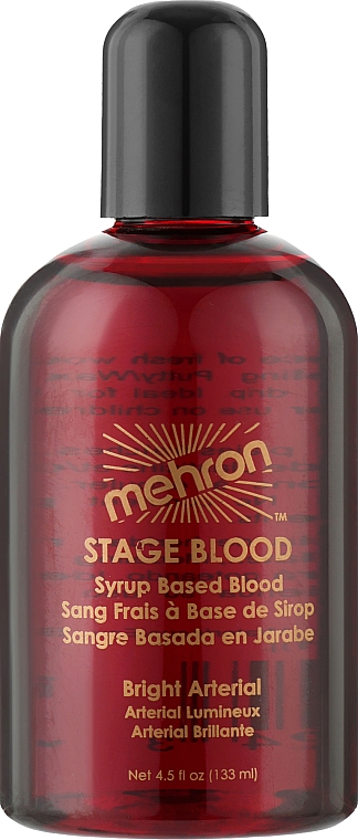 Искусственная артериальная кровь - Mehron Stage Blood Bright Arterial — фото N1