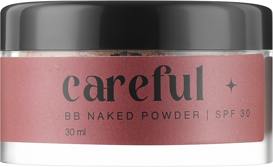 Пудровое тональное средство для идеального тона и защиты от солнца - Careful Cosmetic BB Naked Powder SPF30 PA++ — фото N1