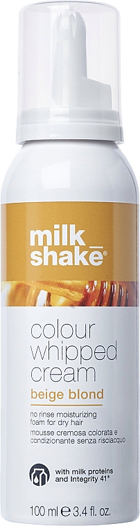 Несмываемая крем-пенка для увлажнения волос - Milk_Shake Colour Whipped Cream