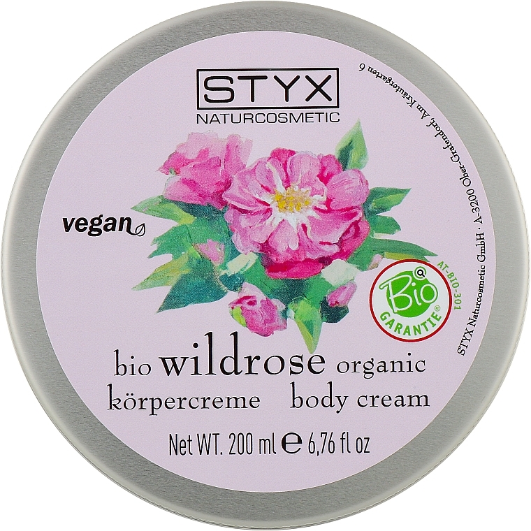 Крем для тіла - Styx Naturcosmetic Bio Wild Rose Organic Body Cream — фото N2
