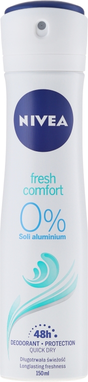 Дезодорант-антиперспирант спрей - NIVEA Fresh Comfort Spray — фото N1