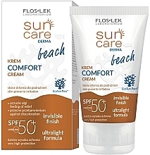 Духи, Парфюмерия, косметика Солнцезащитный крем-основа под макияж - Floslek Sun Care Derma Comfort Cream SPF 50