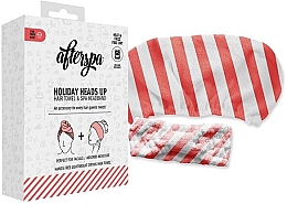 Парфумерія, косметика Набір - AfterSpa Holiday Head Up Set (towel/1pcs + headband/1pcs)