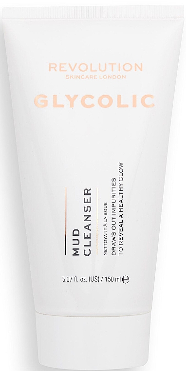 Очищающее средство для лица - Revolution Skincare Glycolic Acid AHA Glow Mud Cleanser — фото N1