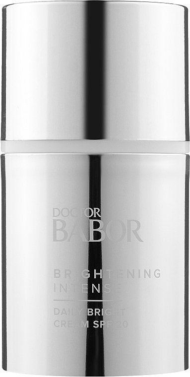 Освітлювальний крем для обличчя - Doctor Babor Brightening Intense Daily Bright Cream SPF20 — фото N1
