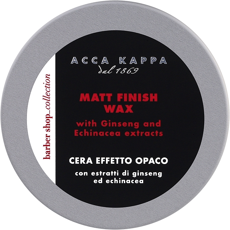 Матовий віск для волосся - Acca Kappa Matt Finish Wax — фото N1
