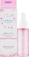 Ультраконцентрированная разглаживающая сыворотка - Lumene Lumo Nordic Bloom Vegan Collagen Essence — фото N2