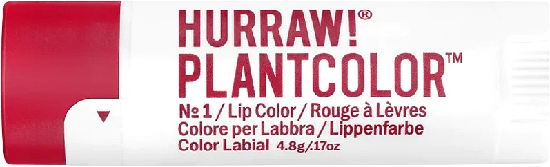 Бальзам для губ - Hurraw! Plantcolor Lip Balm — фото N1