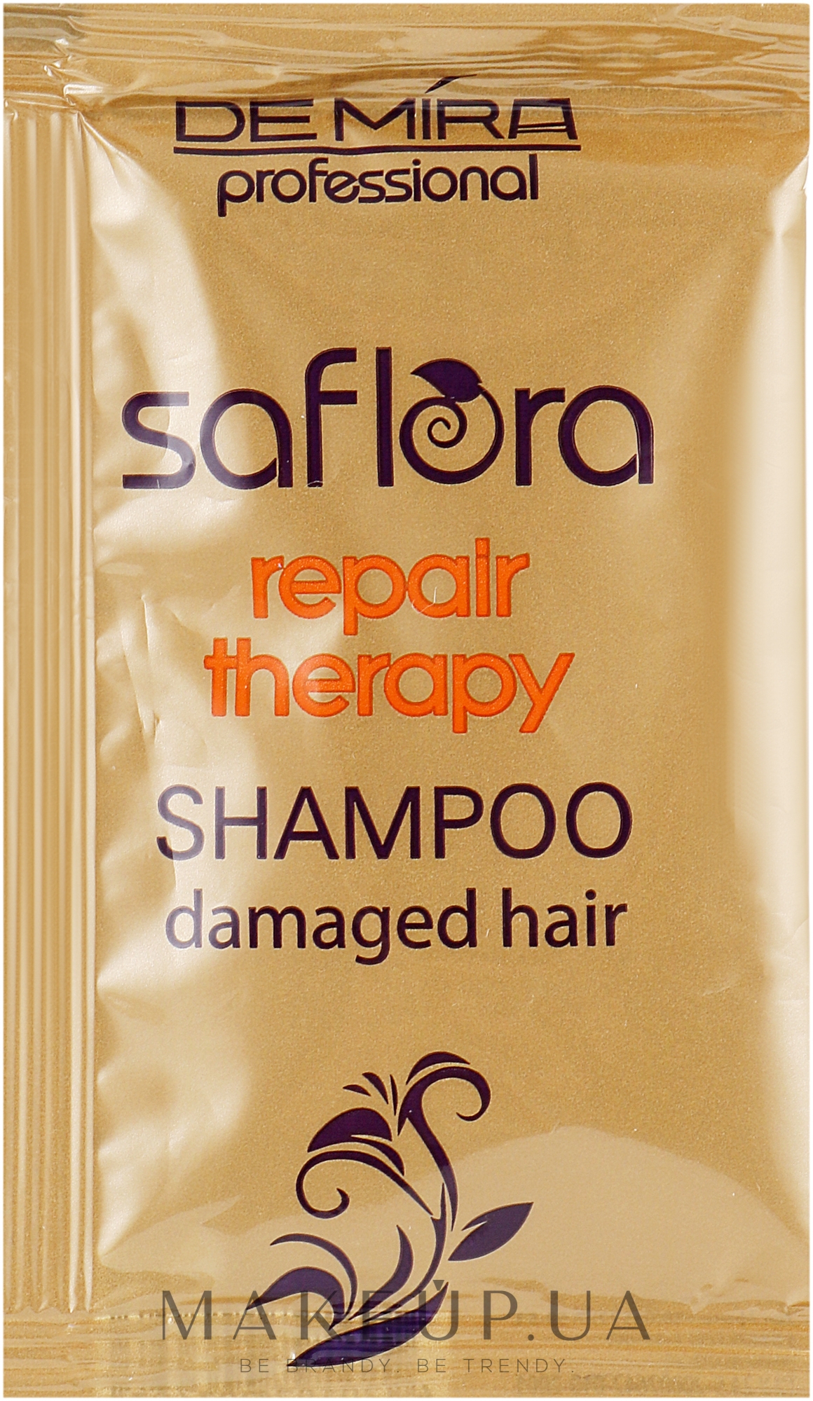 Шампунь для поврежденных волос - Demira Professional Saflora Repair Therapy (пробник) — фото 15ml