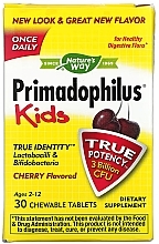 Парфумерія, косметика Пробіотики для дітей "Вишня" - Nature’s Way Primadophilus Kids Cherry Flavor